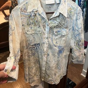 Chicos button down designed too